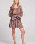 Starlette Classic Leopard Mini Dress Womens chaserbrand