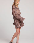 Starlette Classic Leopard Mini Dress Womens chaserbrand