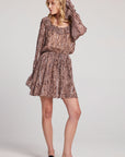 Starlette Classic Leopard Mini Dress Womens chaserbrand