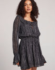 Starlette Licorice Class Leopard Mini Dress Womens chaserbrand