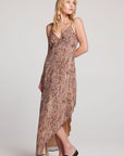 Kiss Classic Leopard Slip Dress Womens chaserbrand
