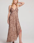 Kiss Classic Leopard Slip Dress Womens chaserbrand
