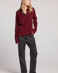 Fenna Fig Button Down Womens chaserbrand