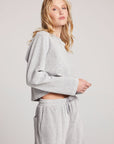 Impala Light Heather Grey Long Sleeve Tee Womens chaserbrand