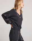 Poppy Licorice Pullover Womens chaserbrand