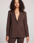 Chalette Coco Brown Jacket Womens chaserbrand