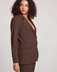 Chalette Coco Brown Jacket Womens chaserbrand
