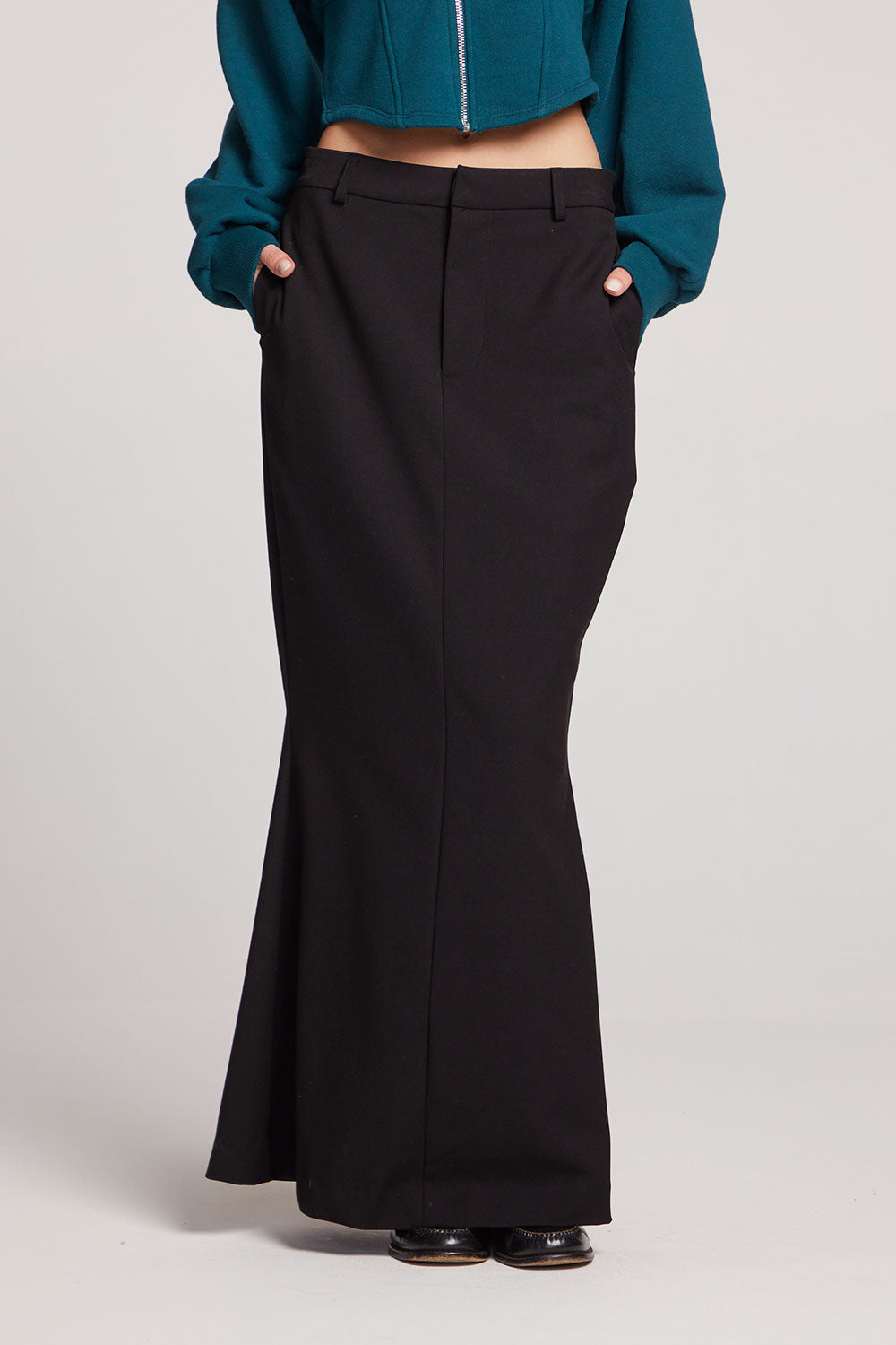 Alden Licorice Maxi Skirt Womens chaserbrand