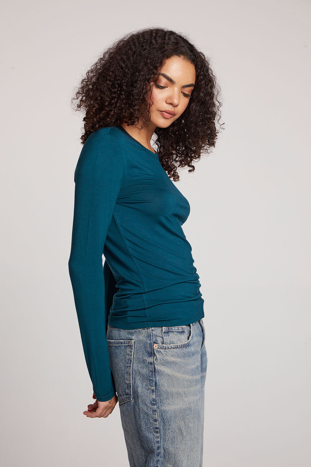 Reeves Dark Sea Long Sleeve Womens chaserbrand