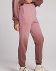 Wilshire Mauve Rose/Coco Brown Dip Dye Joggers Womens chaserbrand