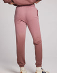 Wilshire Mauve Rose/Coco Brown Dip Dye Joggers Womens chaserbrand