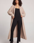 Eveee Toasted Coconut Maxi Cardigan Womens chaserbrand