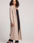 Eveee Toasted Coconut Maxi Cardigan Womens chaserbrand