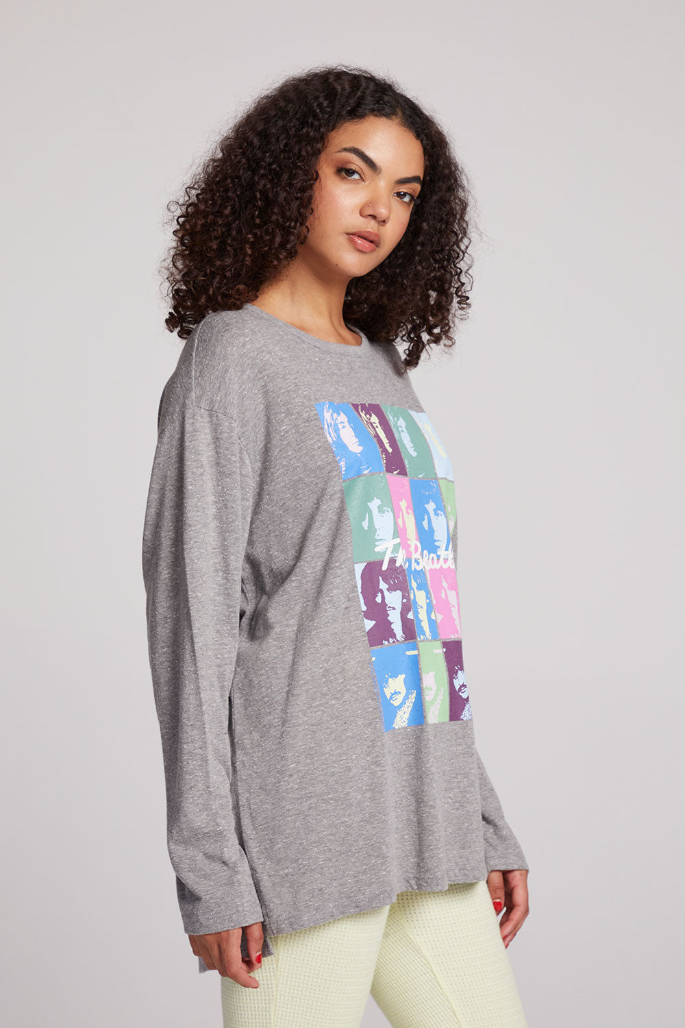 The Beatles Vintage Collage Long Sleeve Womens chaserbrand