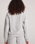 Light Heather Grey Pullover Raglan Womens chaserbrand