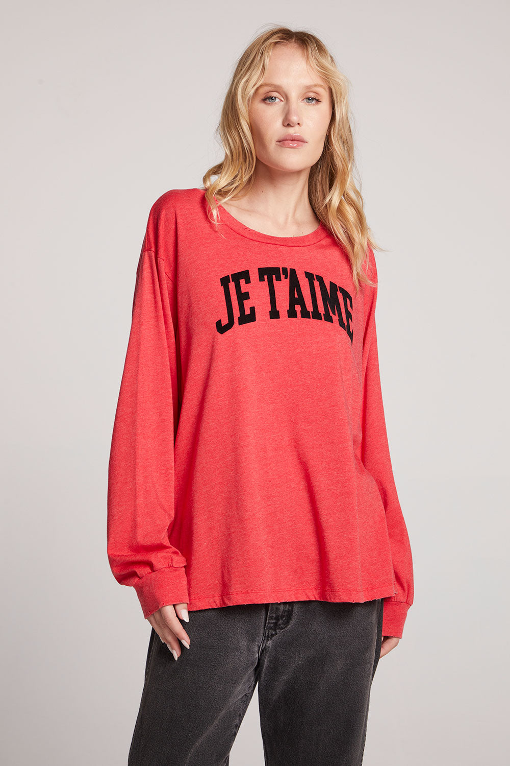 Je T’aime Long Sleeve Womens chaserbrand