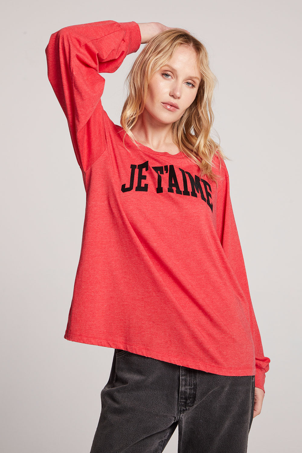 Je T’aime Long Sleeve Womens chaserbrand