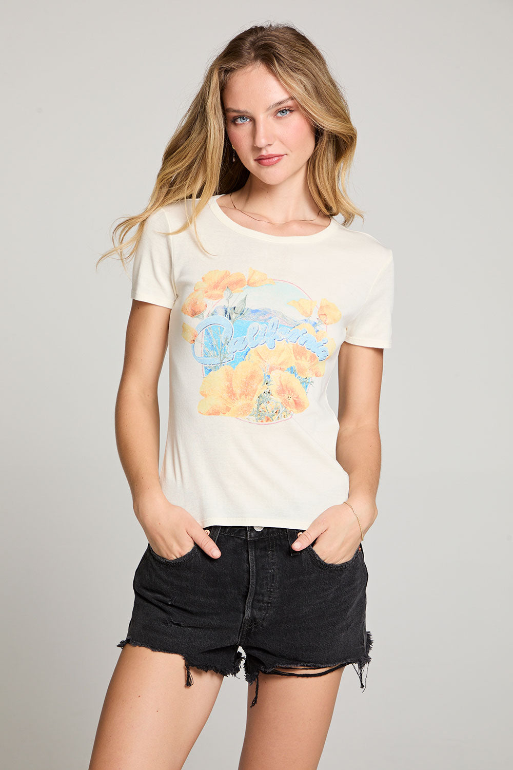 California Poppies Issaa Tee WOMENS chaserbrand