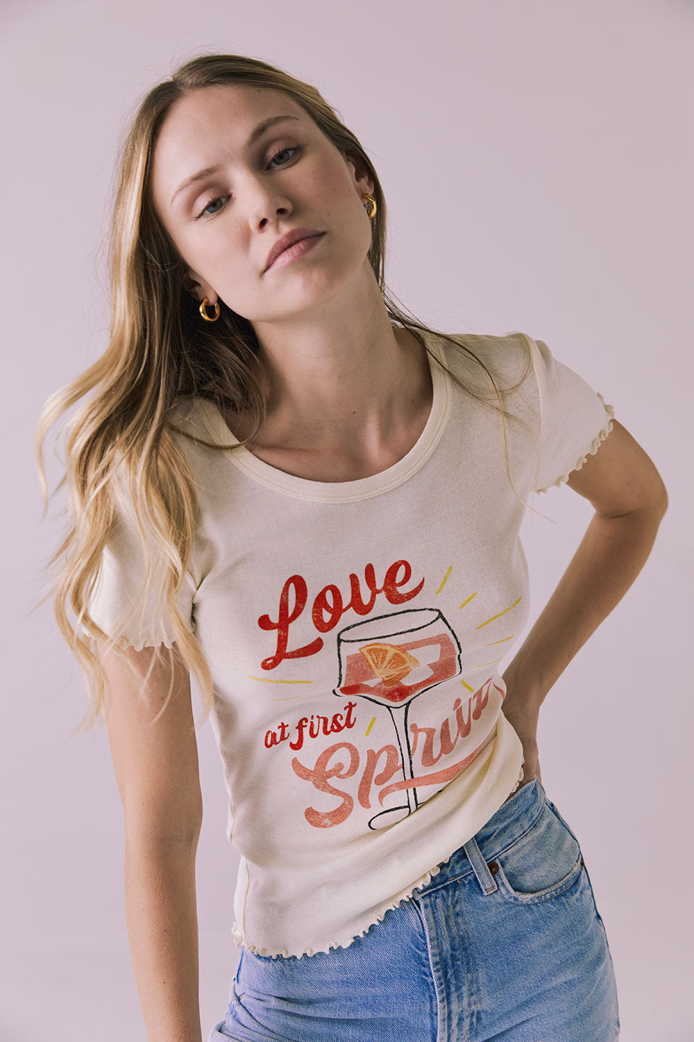 Love At First Spritz Tee Womens chaserbrand
