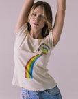 Rolling Stones She’s A Rainbow Tee Womens chaserbrand