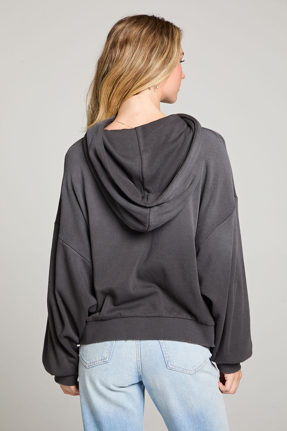 The Rolling Stones Stitched Tongue Logo Pullover Hoodie WOMENS chaserbrand