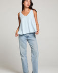 Clearise Skyway Blue Tank WOMENS chaserbrand