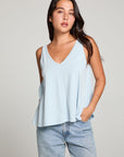 Clearise Skyway Blue Tank WOMENS chaserbrand
