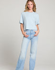 Beau Skyway Blue Tee WOMENS chaserbrand