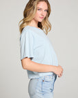 Beau Skyway Blue Tee WOMENS chaserbrand