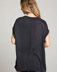 Cassidy Licorice Black Tee WOMENS chaserbrand
