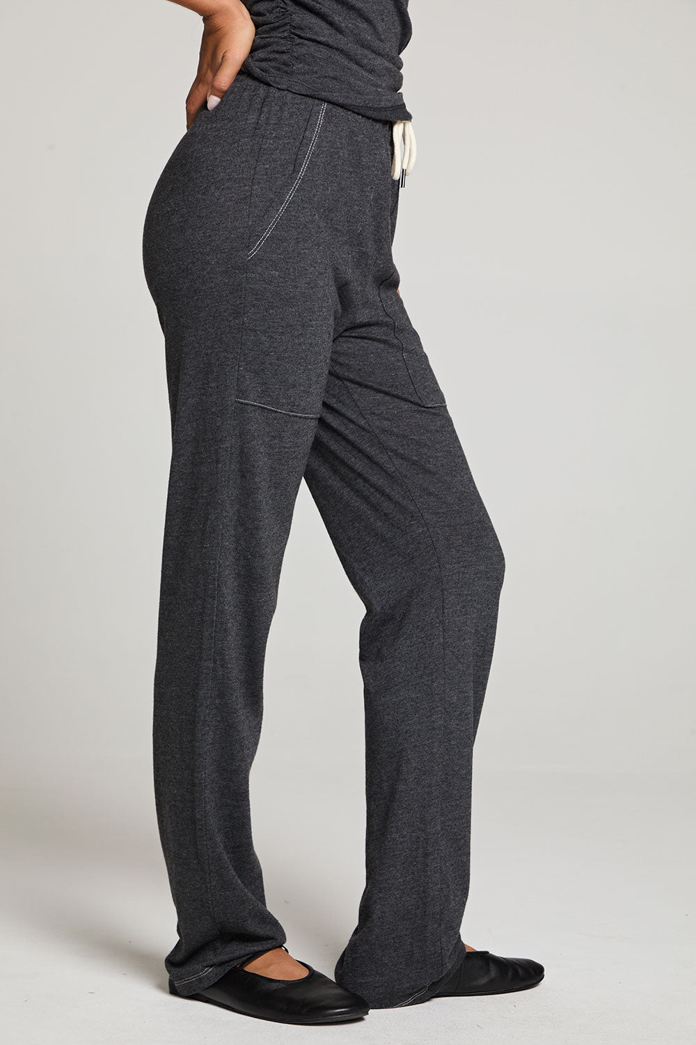 Bellow Licorice Black Joggers WOMENS chaserbrand