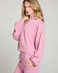 Fort Worth Ballet Slipper Pink Pillow Fleece Pullover WOMENS chaserbrand