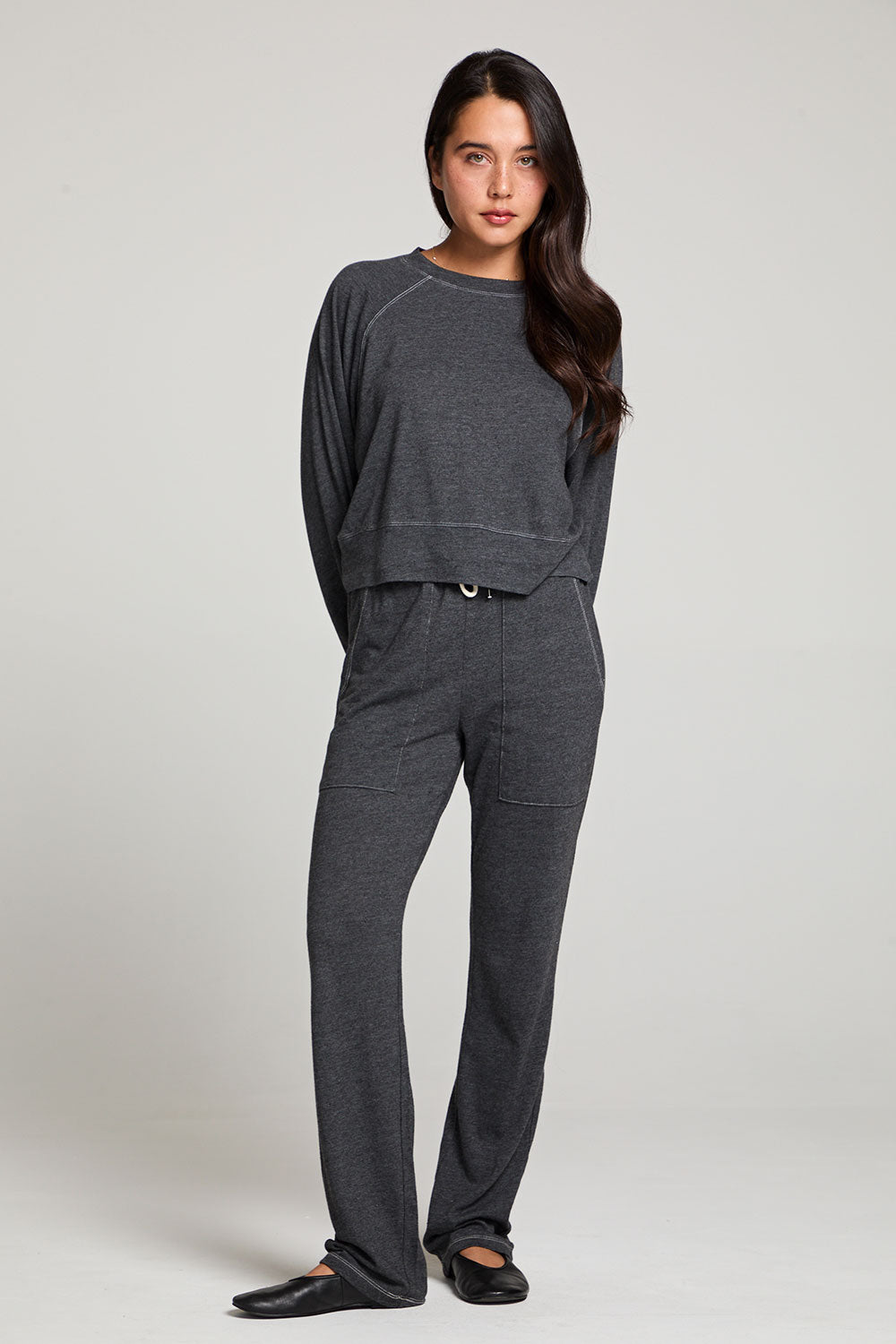 Bellow Licorice Black Joggers WOMENS chaserbrand