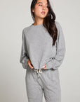 Boone Streaky Grey Long Sleeve WOMENS chaserbrand