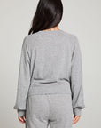 Boone Streaky Grey Long Sleeve WOMENS chaserbrand