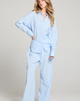 Paso Skyway Blue Button Up WOMENS chaserbrand