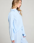 Paso Skyway Blue Button Up WOMENS chaserbrand