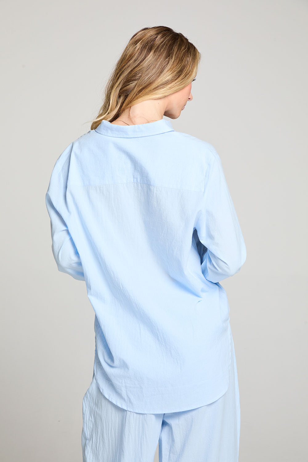 Paso Skyway Blue Button Up WOMENS chaserbrand