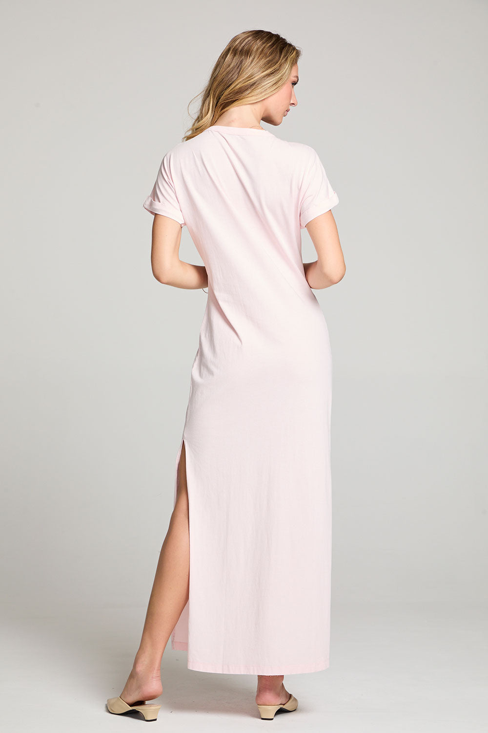 Saloonn Ballet Slipper Pink Maxi Dress WOMENS chaserbrand
