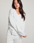 Berkeley Heather Grey Pullover WOMENS chaserbrand
