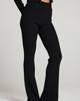 Partyy Licorice Black Flare Pant WOMENS chaserbrand