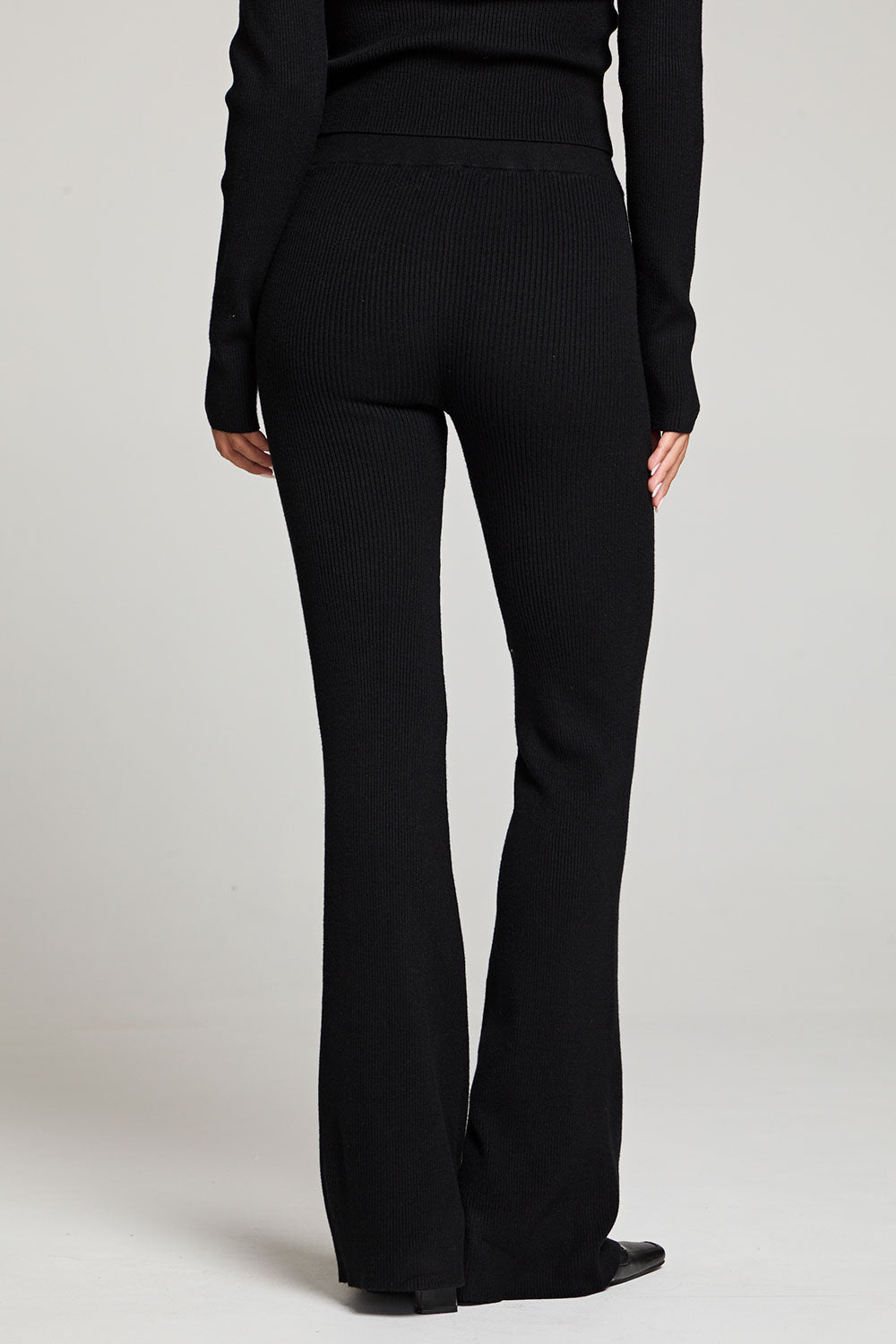 Partyy Licorice Black Flare Pant WOMENS chaserbrand