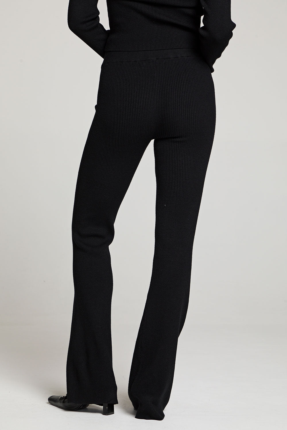 Partyy Licorice Black Flare Pant WOMENS chaserbrand