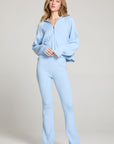 Mccartneyy Skyway Blue Zip Up Top WOMENS chaserbrand