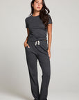 Louiss Licorice Black Tee WOMENS chaserbrand