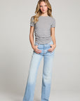 Louiss Streaky Grey Tee WOMENS chaserbrand