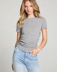 Louiss Streaky Grey Tee WOMENS chaserbrand