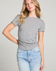 Louiss Streaky Grey Tee WOMENS chaserbrand