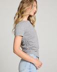 Louiss Streaky Grey Tee WOMENS chaserbrand