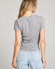 Louiss Streaky Grey Tee WOMENS chaserbrand